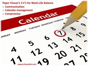 3 c's work life balance