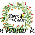 Paper Chaser logo holiday